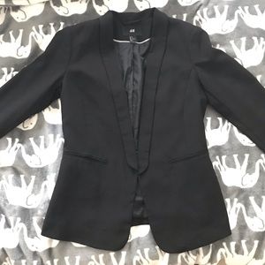H&m black blazer